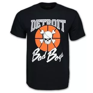 Detroit Bad Boys Apparel- Historic Men’s T-Shirt- Small Black