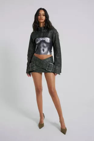 Jaded London - Assassin Micro Mini Skirt