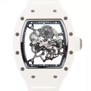 Richard Mille x Bubba Watson White RM 055 Watch worn by Peso Pluma