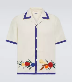 Fruit Bunch Appliqué Shirt
