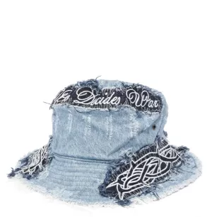 Indigo Distressed Crown Of Thorns