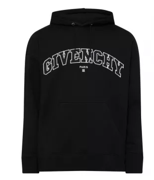 Slim Fit Hoodie In Felpa With Patch