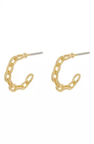 Madewell - Chunky Chain Hoop Earrings