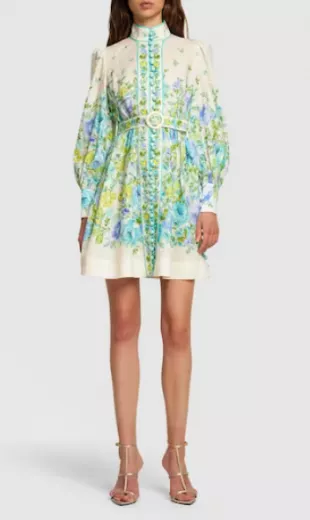 Jude Buttoned Mini Dress