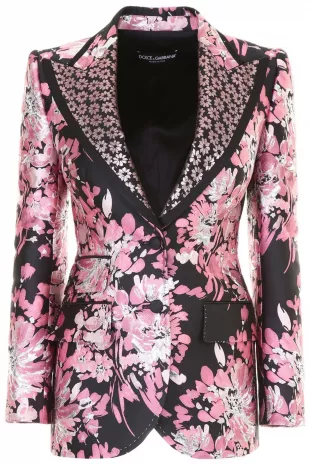 Dolce & Gabbana - Floral Jacquard Jacket