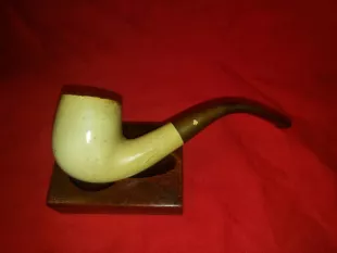 Vintage Estate Kaywoodie white Briar Smoke Pipe