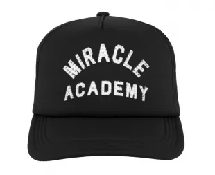 Black Crystal Miracle Academy Trucker Hat