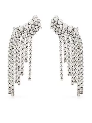 Isabel Marant - Crystal Embellished Fringe Earrings