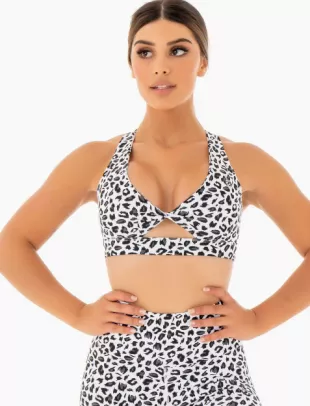 Ryderwear Adapt Twist Sports Bra worn by Megan Thomson as seen in Too Hot  to Handle (S05E06)