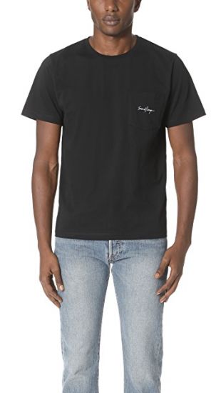 Pocket Tee in black