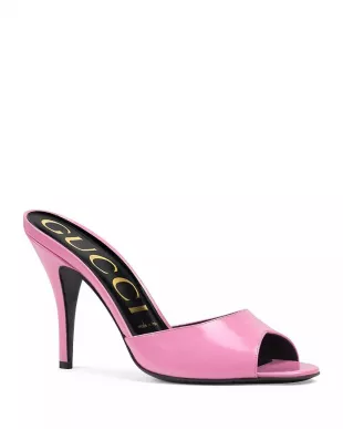 Gucci - High-Heel Slide Sandals