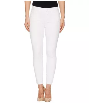 Paige - Hoxton Crop in Crisp White