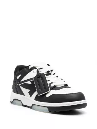 Off White - Black & White OOO Sneakers