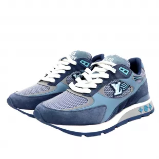 Blue Run Away Sneakers