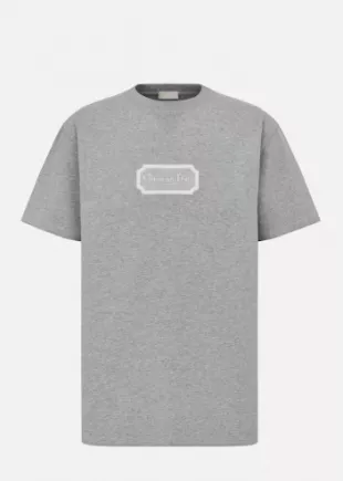 Dior Grey Couture T-Shirt worn by Meek Mill on his Instagram account @ meekmill