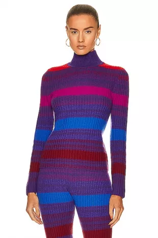 Purple Nightfall Turtleneck