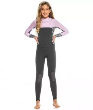 Girls 3/2mm Swell Series Back Zip Fullsuit Wetsuit