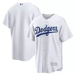 Los Angeles Dodgers MLB Boys Youth 8-20 White Home Cool Base Team Jersey (as1, Alpha, m, Regular)