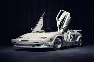 Countach "25th Anniversary" from 1988 Bianco Polo