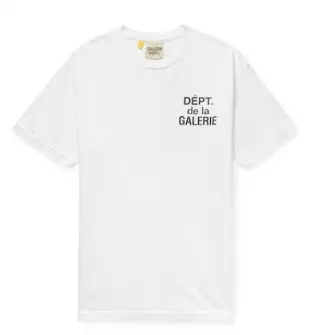 Gallery Dept. - White Souvenir Logo T Shirt