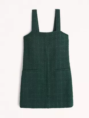 Tweed Shift Mini Dress