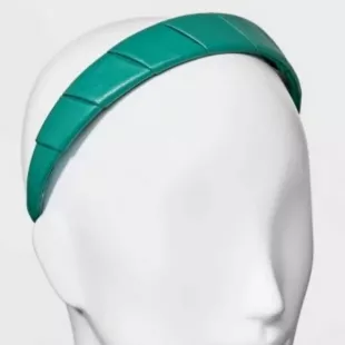Faux Leather Headband