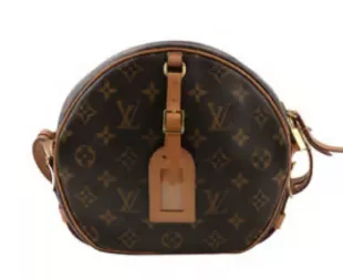 Boîte Chapeau Souple Leather Handbag