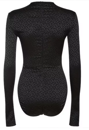Versace - Monogram Jersey Bodysuit