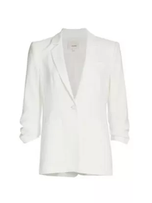 Cinq à Sept - Women's Khloe Crepe Ruched Blazer