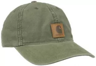 Canvas baseball caps, Army Green, One Size