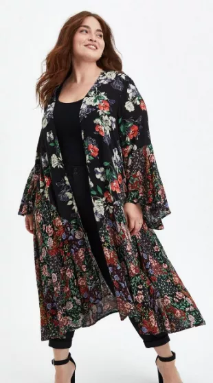 Torrid sales kimono dress