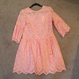 High Cotton Boutique - Pink Crochet Dress