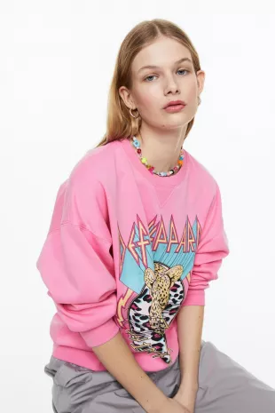 H&M - Pink Sweatshirt