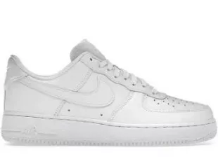 Air Force 1 Low 07 White On White Sneakers