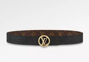 LV CIRCLE 35MM REVERSIBLE BELT