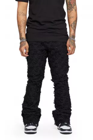 Valabasas - Black Shredded Evolved Jeans
