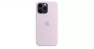 iPhone 14 Pro Max Silicone Case with MagSafe - Lilac