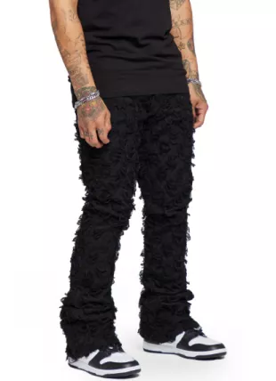Valabasas - Black Shredded Evolved Jeans