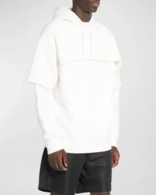 Men's Tonal Layered Hoodie