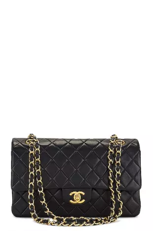 Chanel - Lambskin Chain Shoulder Bag