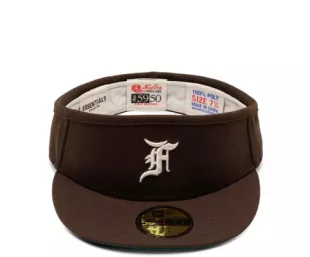 Fear Of God Essentials 59Fifty Fitted Cap Mens Hat - Brown