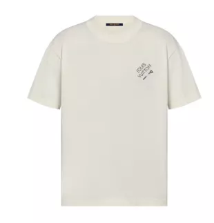 Louis Vuitton - Embroidered Signature Short-Sleeved Cotton Crewneck