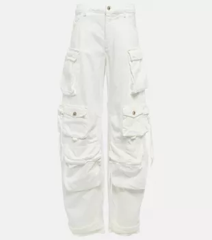 The Attico - Fern Cargo Pocket Jeans
