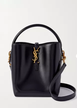 Saint Laurent - Le 37 Small Leather Bucket Bag