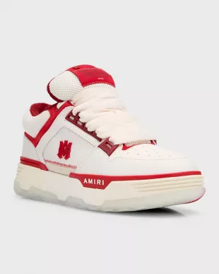 Amiri - White & Red MA 1 Sneakers