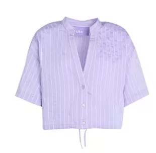 JJXX By JACK & JONES, Lilac Women's Striped Shirt worn by Lizzie (Sarah  Dugdale) as seen in Virgin River (S05E04)