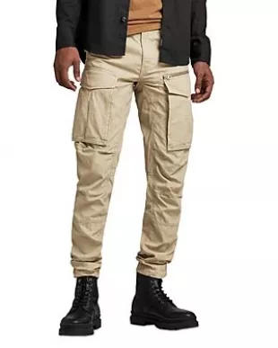 Rovic Zip 3D Regular Tapered Cargo Pants