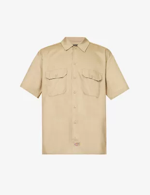 Dickies - Work Patch-pocket Regular-fit Cotton-twill Shirt