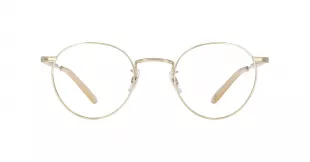 Wilson 46 Glasses in Gold-Beige