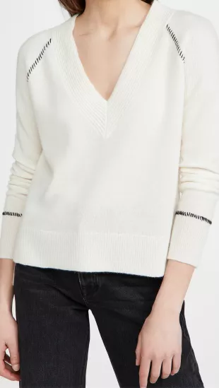 Preta V-Neck Cashmere Sweater